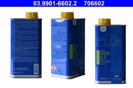 Resim ATE 03.9901-6602.2 | Fren Hidrolik Yağı Dot 4 5.1 *1 Litre 