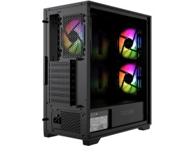 Resim Sylar Fazeon F16A650BBM 650W 80+ Br 3x Argb Fan Atx 2xusb3.0 Siyah Gamıng Kasa 