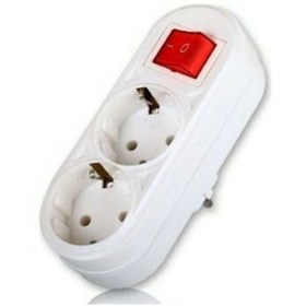 Resim YDGR 2'li Anahtarlı Golyat Beyaz 