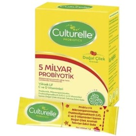 Resim Hype Store Culturelobiotics Doğal Çilek Aromalı 5 Milyar Probiyotik 30 Saşe 