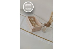 Resim Moola Dekoratif Kasa, Ahşap Çok Amaçlı Dekoratif Kasa 
