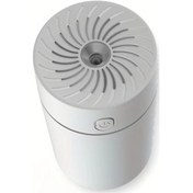 Resim Oldfriend Beyaz Araç Kokusu Difüzörü 7 Renk Led Soğuk Sis Oda Nemlendirici 