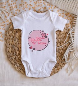 Resim Bitmeyenkartus Bk Kids Halam Bir Başka Tasarımlı Bebek Body Zıbın - Model 1 Çok Renkli 