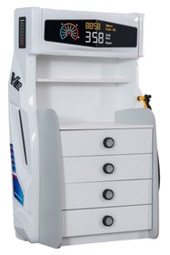 Resim Setay Çocuk Odası - Jaguar Rüzgarlıklı Arabalı Yatak, Sports 3 Kapılı Dolap, Şifonyer - Beyaz 