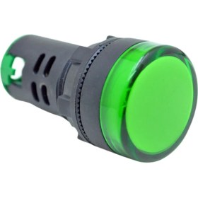 Resim El-Max Ad22-22Dsg (Led'Li Buzzer) Q22Mm 220V (Yeşil) 