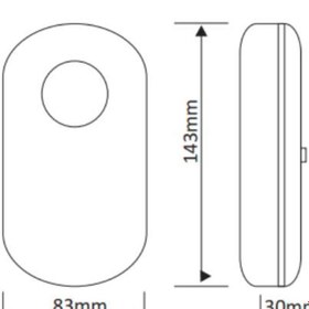 Resim EDS GZD01 Dogalgaz ve LPG Gaz Dedektörü (12V) İgdaş ve Gazmer Onaylı 