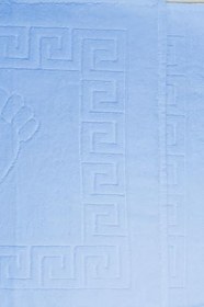 Resim Mira Home 10'lu Otel Ayak Havlusu Bukle Ayak İzli 50x70 Cm Renkli 16/2 Avs 250 Gr Mavi Pamuk Polyester 