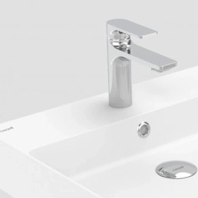 Resim Creavit VX255 Volga 50 50 Tezgah Üstü Kare Lavabo Beyaz 