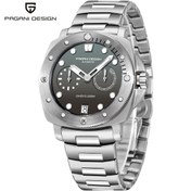 Resim Pagani design Erkek 200M Su Geçirmez Çelik Saat Otomatik Mekanik Saat 41MM Safir Kristal Cam Erkek Saatler 