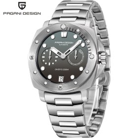 Resim Pagani design Erkek 200M Su Geçirmez Çelik Saat Otomatik Mekanik Saat 41MM Safir Kristal Cam Erkek Saatler 