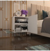 Resim Kenzlife komodin susanin byz 39*39*20 banyo ecza mutfak dolabı(m)kapaklı arkalıksız 