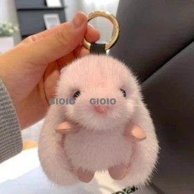 Resim Silver1 Peluş Bebek Anahtarlık Kolye Sevimli Biblolar Bebek Çekicilik Küçük Kolye (Yurt Dışından) 