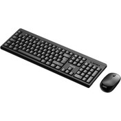 Resim Philips KABLOSUZ KLAVYE&MOUSE SET SPT6324 SİYAH 
