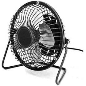 Resim Masa Üstü Usb Fan Soğutucu Vantilatör Klima Usb Girişli Metal Serinletici Fan Mini Vantilatör Fan Klima 