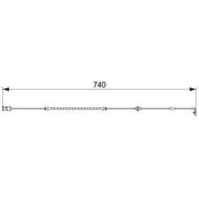 Resim Bosch FREN İKAZ SENSÖRÜ ASTRA F 1.4-1.6-1.8 16V-ASTRA G 1.6-1.8-2.0 16V-ZAFIRA 1.6-1.8-2.0 16V 