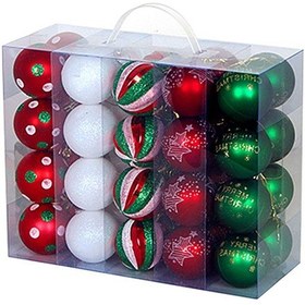 Resim Suntek Yılbaşı Ağacı Yıldönümü Şenliği Için 40 Adet 6 Cm 