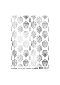 Resim Cadence Gümüş Varak Pirinç Dekoapaj Kağıdı - Model 19 