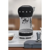 Resim Smeg ECF02BLEU Siyah Espresso Kahve Makinesi 