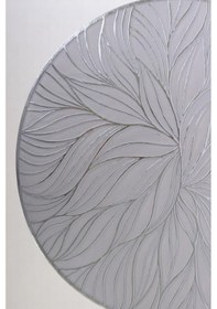 Resim Digithome 6 Lı Amerikan Servisi Supla Yuvarlak Gümüş 38 Cm Thn76973 C1-1-18 Gümüş 