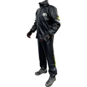 Resim Forte Gt Pvc Takım Yağmurluk Siyah (M) 