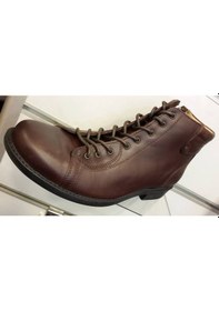 Resim Darkwood 954 Kahve Hakiki Deri Fermuarlı Bot 