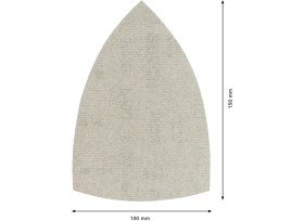 Resim Bosch M480 100X150 mm 100 Kum Elek Telli Net Zımpara 2608900726 