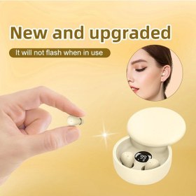 Resim Sk Mini Kulaklıklar 5.4 Kablosuz Bluetooth Kulaklık Uyku Akıllı Telefon İçin White 