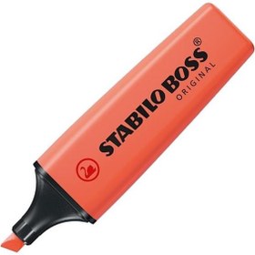 Resim Stabilo Fosforlu Kalem Boss Pastel Kırmızı 70/140 