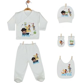 Resim Pia Baby Gl 1938-07 Isme Özel Battaniye Zıbın Set 