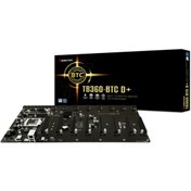 Resim Biostar Tb360-btc D Lga1151 Sodımm Ddr4 8li Ekran 6pin Psu Girişli Mining Anakart 