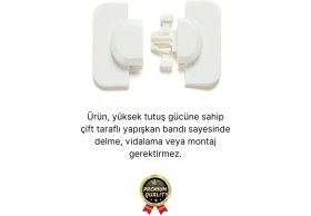 Resim Svein Özel Üretim Çekmece Dolap Pencere Buzdolabı Eşya Sabitleyici Bebek Çocuk Koruyucu Güvenlik Kilidi 