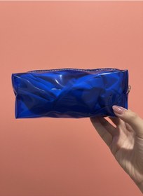 Resim Neon Renkli Fermuarlı Makyaj Çantası 