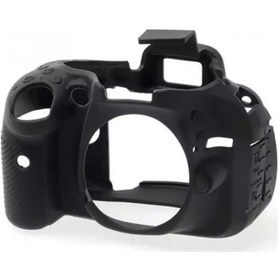 Resim Easycover Nikon D5100 Silikon Kılıf Ecnd5100 (Siyah) 