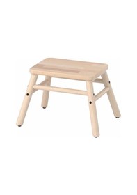 Resim Vılto Banyo Tabure, Masif Huş Meridyendukkan 25 Cm Banyo Bank Basamaklı Tabure Kahverengi 