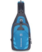 Resim Geeksen Mavi Oxford Kumaş Çapraz Çanta - 18x7x35cm - 0.24kg - Spor & Günlük Kullanim Mavi 