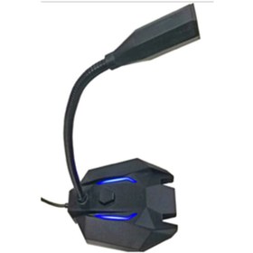 Resim Rampage Snopy Sn-110m Gaming Masaüstü Led Mikrofon Siyah 
