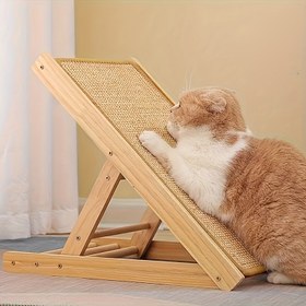 Resim Dayanıklı Sisal İp Kedi Tırmalama Tahtası - Tırmalama Pedi Dahil, Tutucu Yok, Pençeleri ve Mobilyaları Korur, İç/Dış Mekan Kullanımı İçin Uygun, Kedi Tırmalama Tahtası 