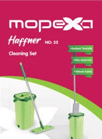 Resim Mopexa Haffner Mop Temizlik Kova Seti 3 Farklı Su Bölmesi 