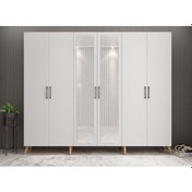 Resim Açelya Portmanto Vestiyer Çam Beyaz 270 cmM6 