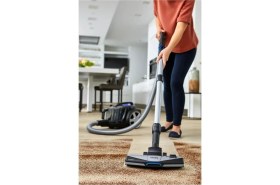 Resim Philips 5 Yıl Motor Garantili Powercyclone 8 750W Triactive+ Başlık Alerjiikilit Sistemi Fonksiyonel ve Hızlı Toz Torbasız Süpürge HEPA13 Filitreli, Luciole Lambader ve Philips Çay Makinası Hediyeli 