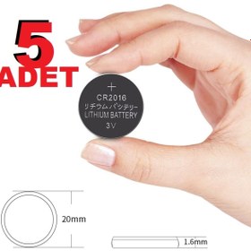 Resim ATAELEKTRONİK Cr 2016 3v Şeker Ölçüm Cihazı Pili , Baskül Tartı Pili , Bios Pili , Anakart Pili 5 Li 