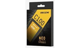 Resim Hiksemi SSD C100 120 GB Sata 3 Yüksek Okuma 500 MB/s Yazma 450 MB/s Hızlı Depolama Çözümü 