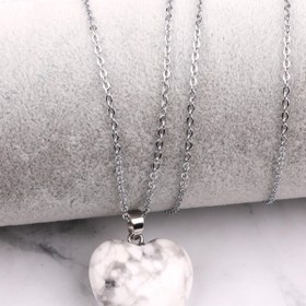 Resim Alibaba Doğaltaş Unisex Havlit Doğal Taş Kolye 