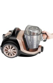 Resim Arnica Tesla Premium Koldan Kumandalı Ultra Sessiz Turbo Başlıklı Toz Torbasız Elektrikli Süpürge 750W 