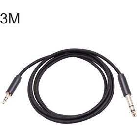 Resim 3662BK 3.5mm Erkek - Erkek Stereo Ses Kablosu 3m 