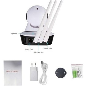 Resim Angeleye Ks-515 Gece Görüşlü Hd 360 Derece Bebek Wifi İp Kamera 