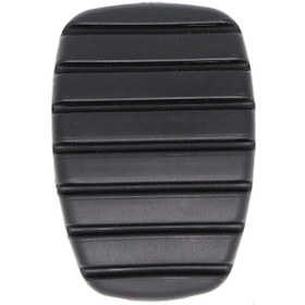 Resim Novahub Renault Clio 2 3 4 Lutecia Sembol Taksi Ekspres Nissan Platina 1998 - 2020 Siyah Kauçuk Ayak Fren Debriyaj Pedal Pedi Kapakları 1 Adet 