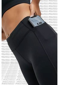 Resim Nike Epic Lux Crop Leggings Buhar Bariyer Cepli Süper Toparlayıcı Tayt Siyah Siyah 