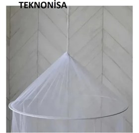Resim Tül Cibinlik Sineklik 200X800X60 cm Beyaz Renk 