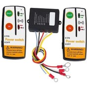 Resim Lemestar 12v Kablosuz Kumandalı Atv Vinç Kiti - Uzaktan Kontrol Ve Alıcı Seti 